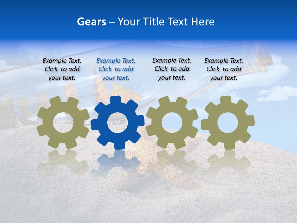 Tropical Cloud Wash PowerPoint Template