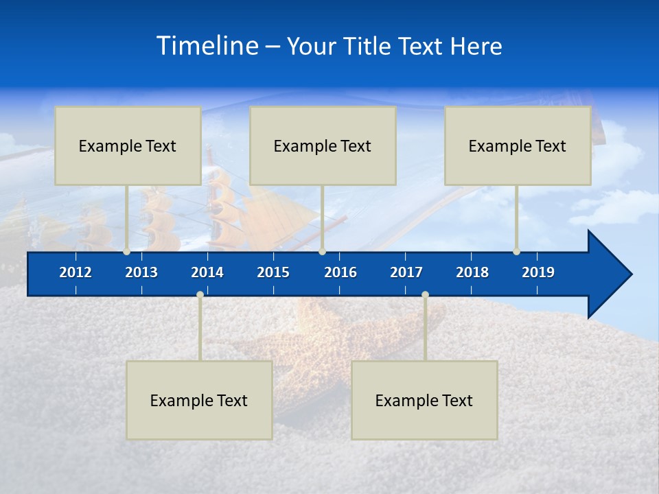 Tropical Cloud Wash PowerPoint Template