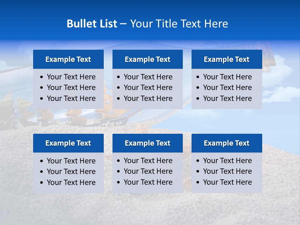 Tropical Cloud Wash PowerPoint Template