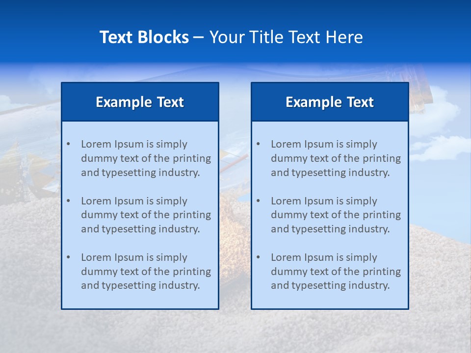 Tropical Cloud Wash PowerPoint Template