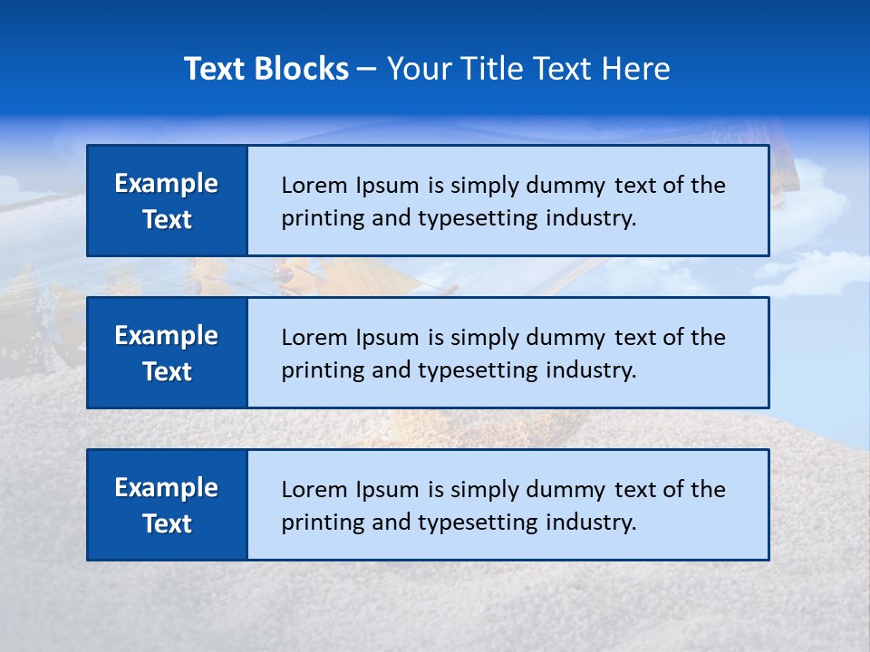 Tropical Cloud Wash PowerPoint Template