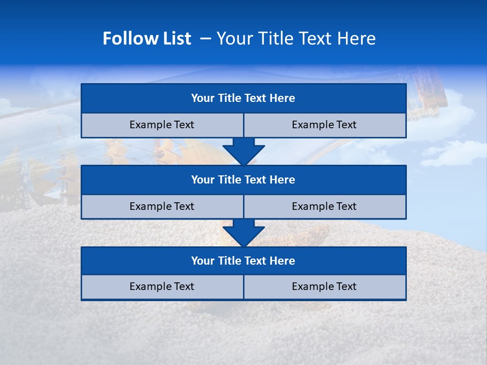 Tropical Cloud Wash PowerPoint Template