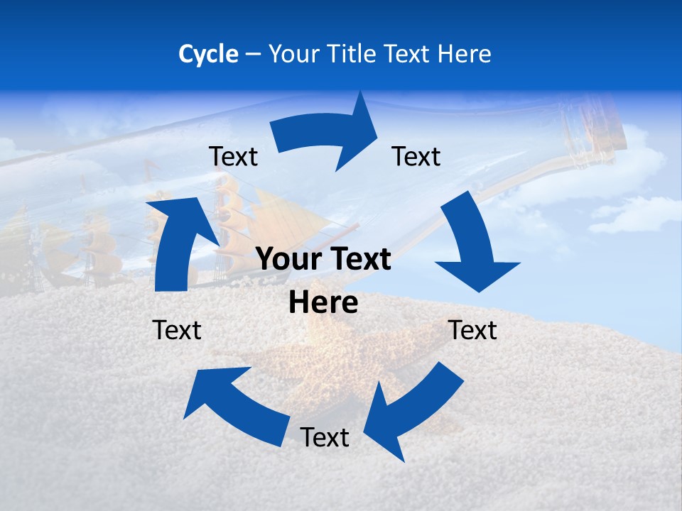 Tropical Cloud Wash PowerPoint Template