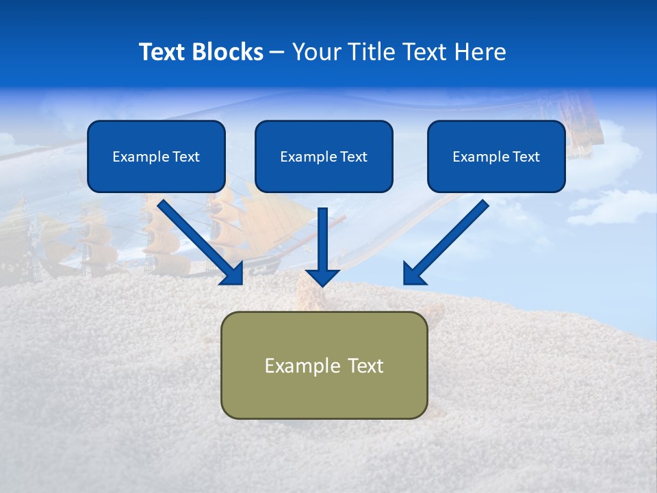 Tropical Cloud Wash PowerPoint Template