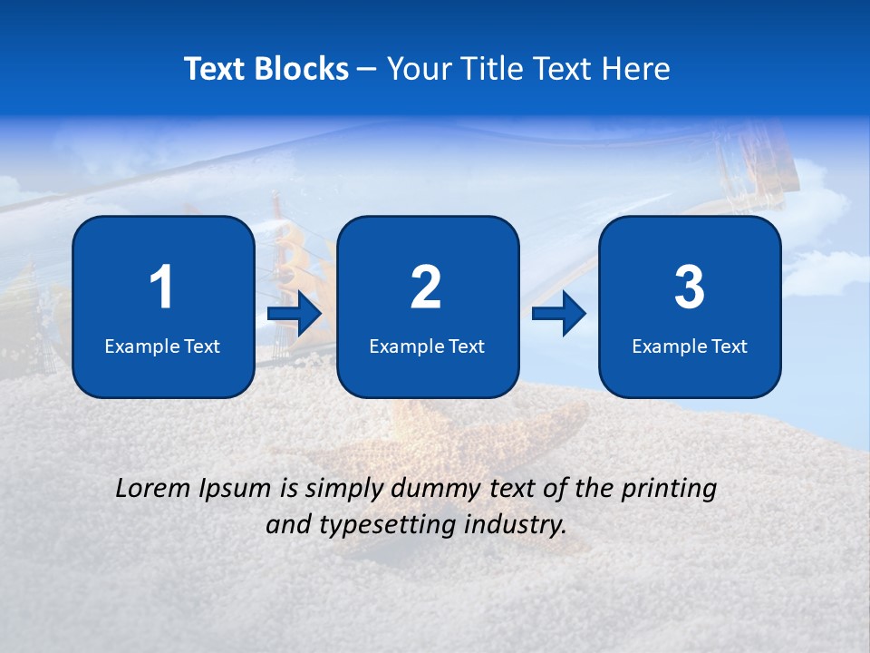 Tropical Cloud Wash PowerPoint Template