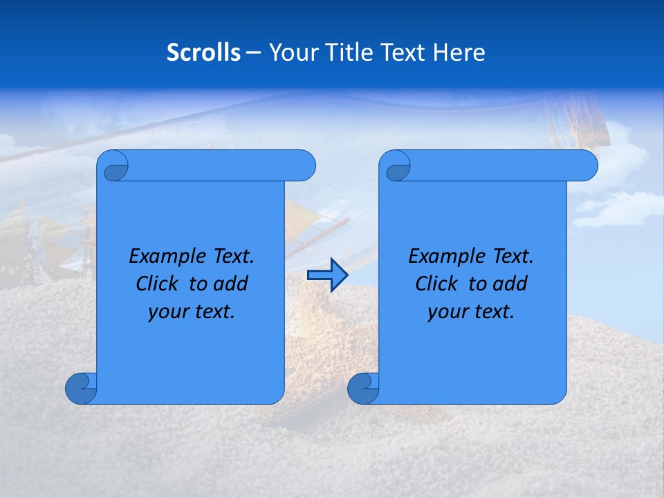 Tropical Cloud Wash PowerPoint Template