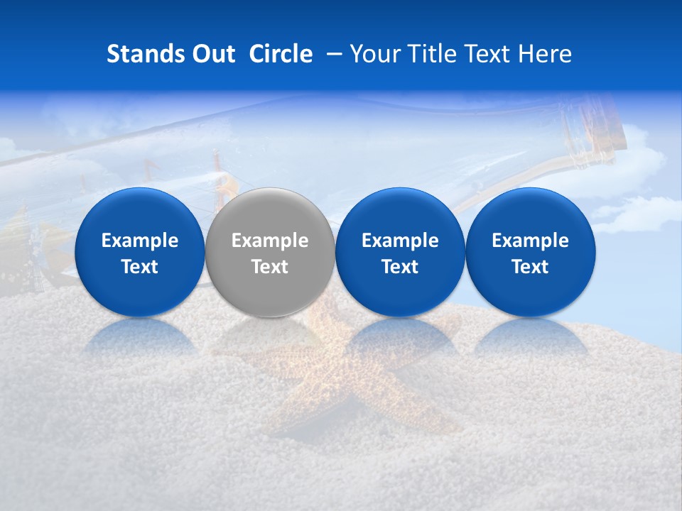 Tropical Cloud Wash PowerPoint Template