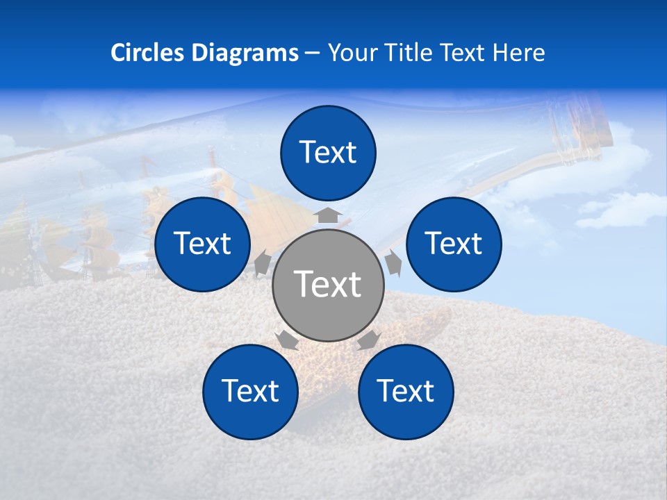 Tropical Cloud Wash PowerPoint Template