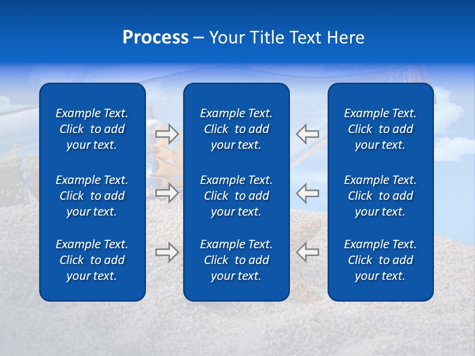 Tropical Cloud Wash PowerPoint Template
