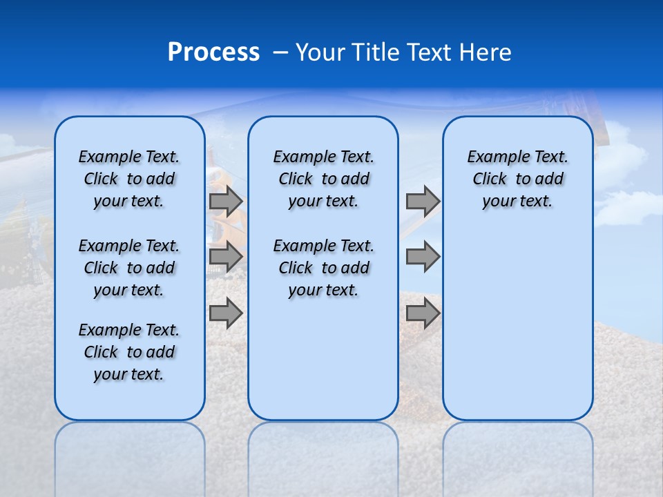 Tropical Cloud Wash PowerPoint Template