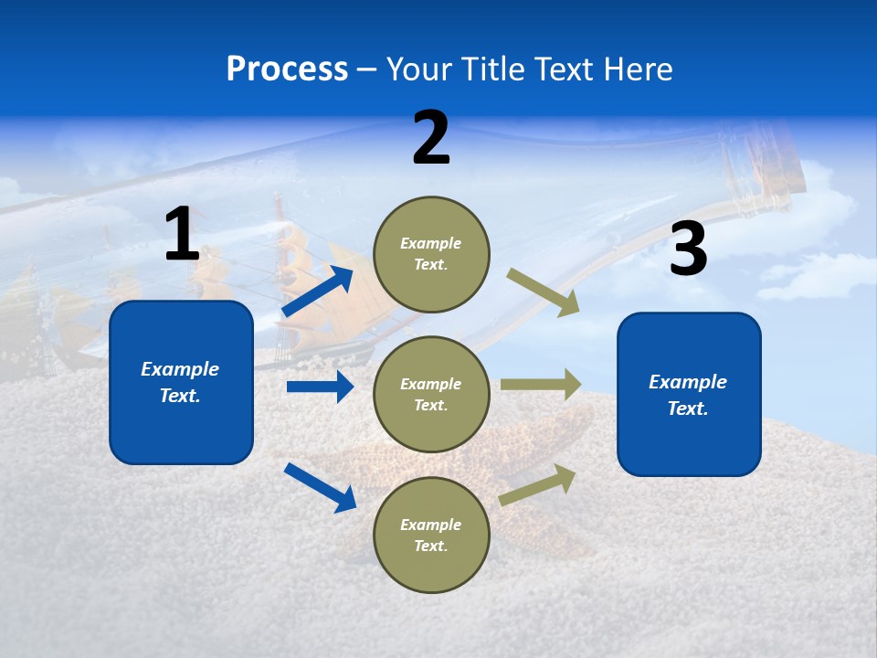Tropical Cloud Wash PowerPoint Template