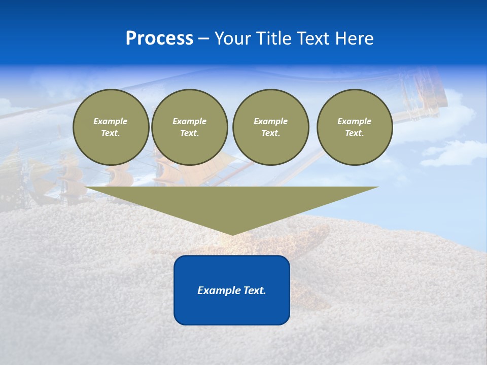 Tropical Cloud Wash PowerPoint Template