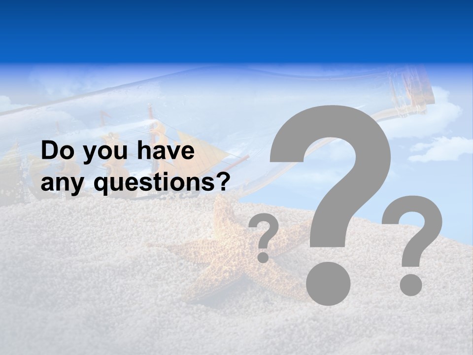 Tropical Cloud Wash PowerPoint Template