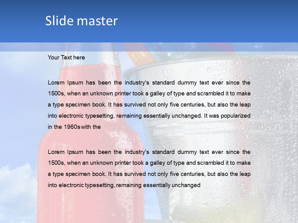 Iced Aluminium Assorted PowerPoint Template