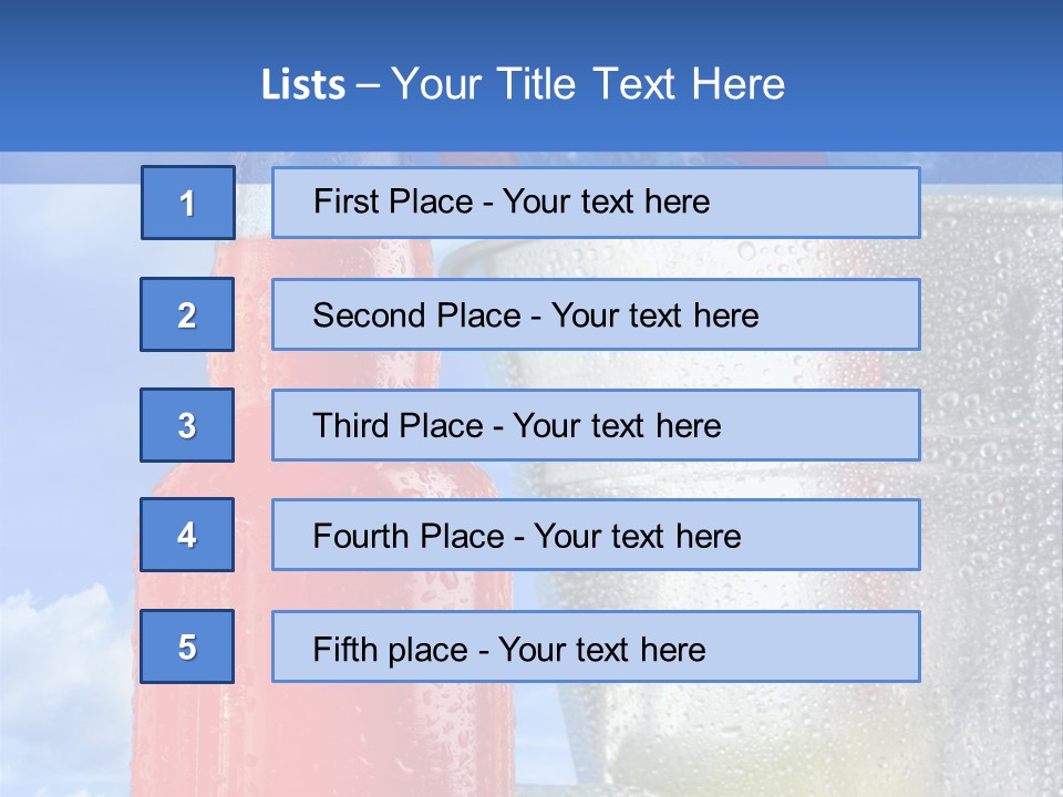 Iced Aluminium Assorted PowerPoint Template
