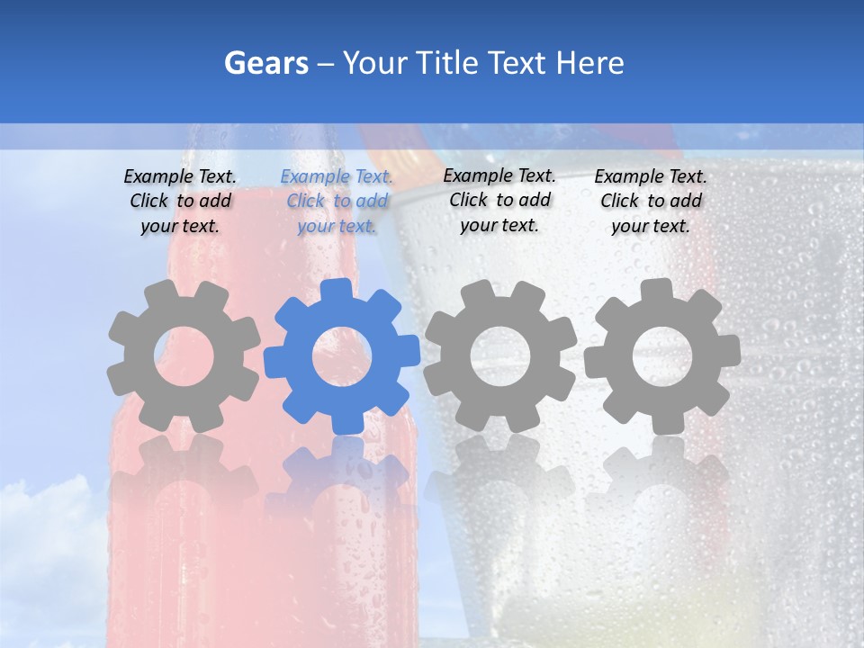 Iced Aluminium Assorted PowerPoint Template