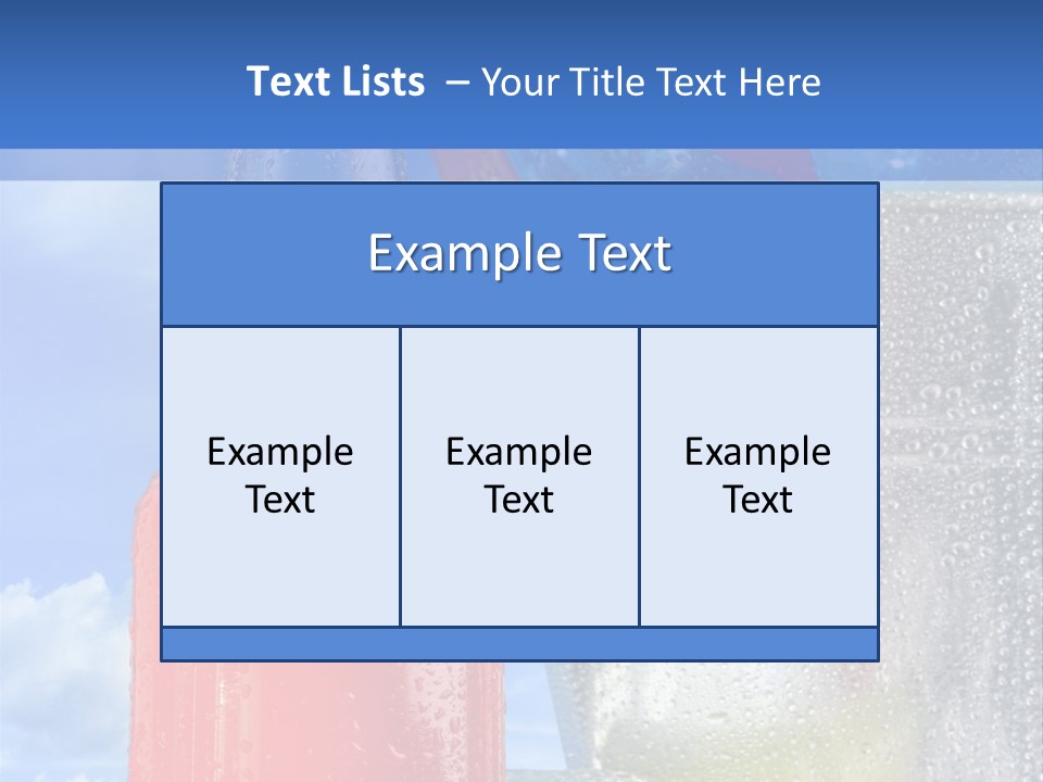 Iced Aluminium Assorted PowerPoint Template