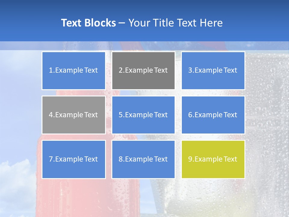 Iced Aluminium Assorted PowerPoint Template