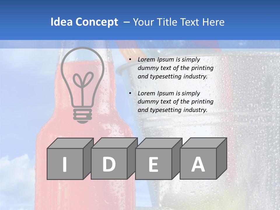 Iced Aluminium Assorted PowerPoint Template