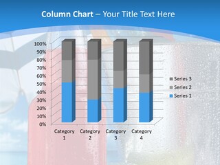 Flavour Crushed Bottle PowerPoint Template