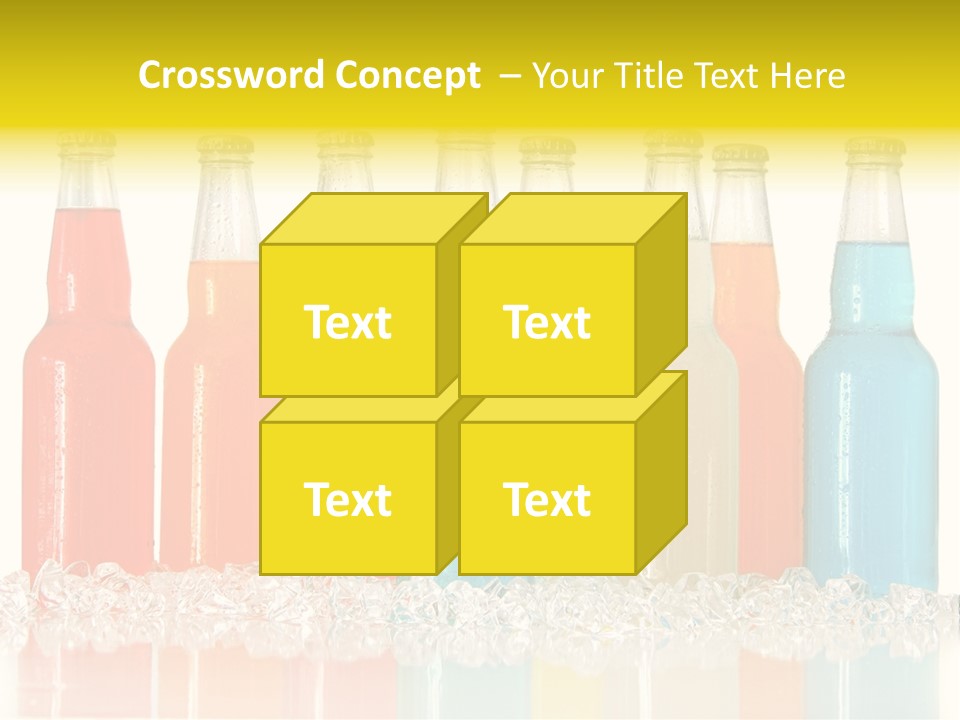 Image Cube Glacue PowerPoint Template