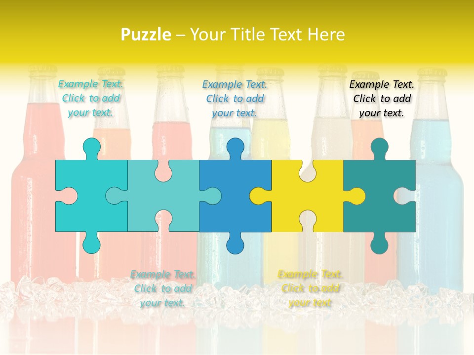 Image Cube Glacue PowerPoint Template