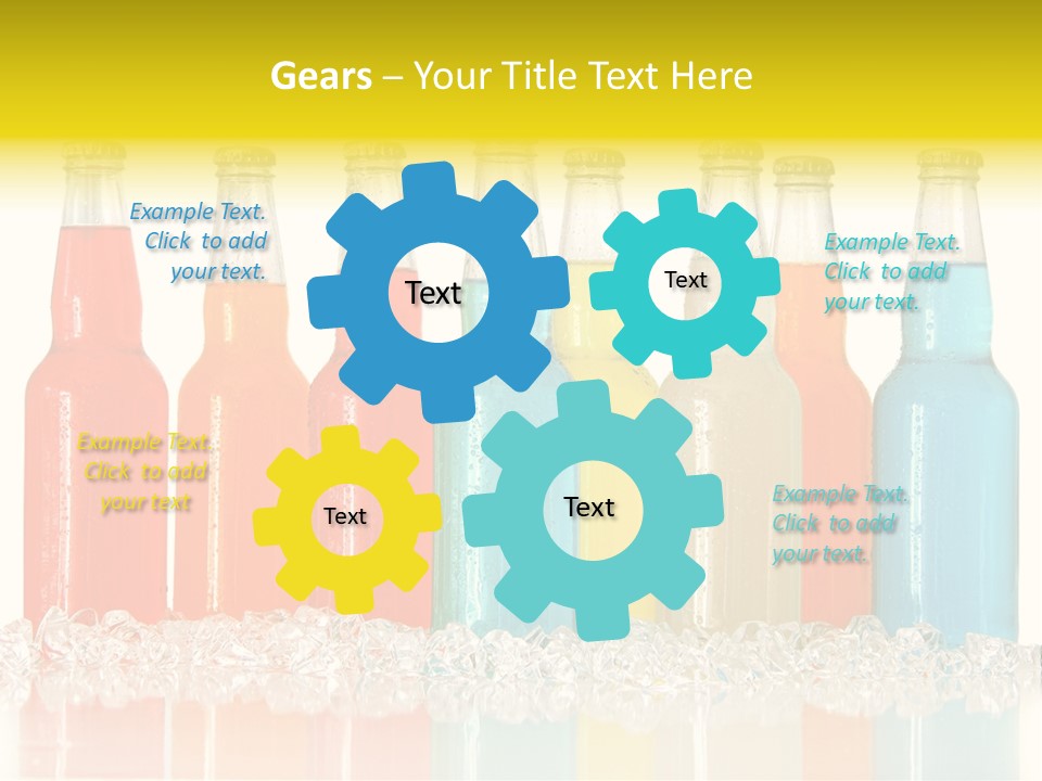 Image Cube Glacue PowerPoint Template