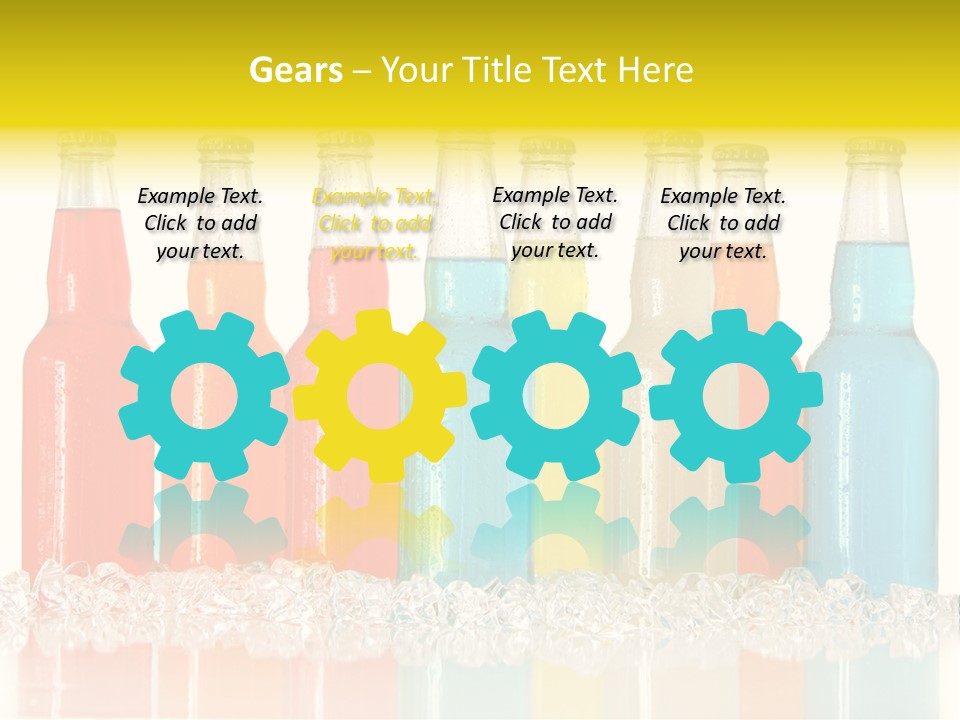 Image Cube Glacue PowerPoint Template