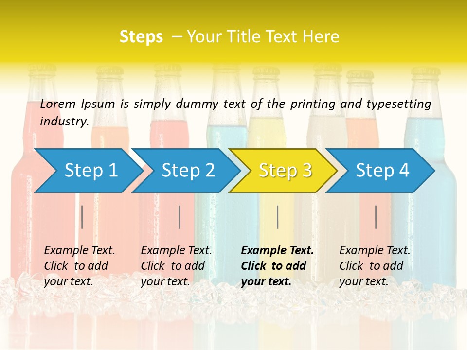 Image Cube Glacue PowerPoint Template