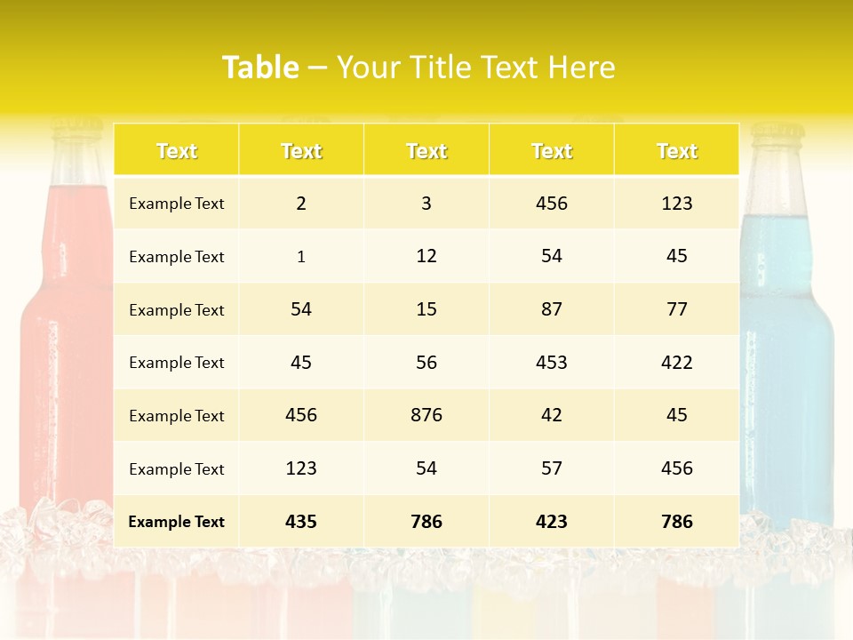 Image Cube Glacue PowerPoint Template