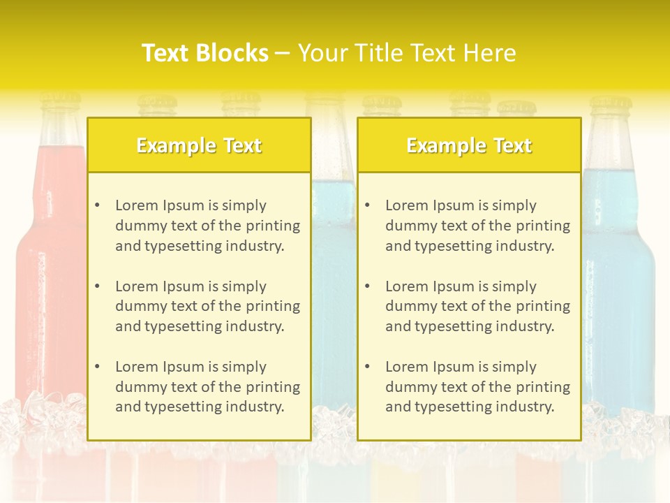 Image Cube Glacue PowerPoint Template