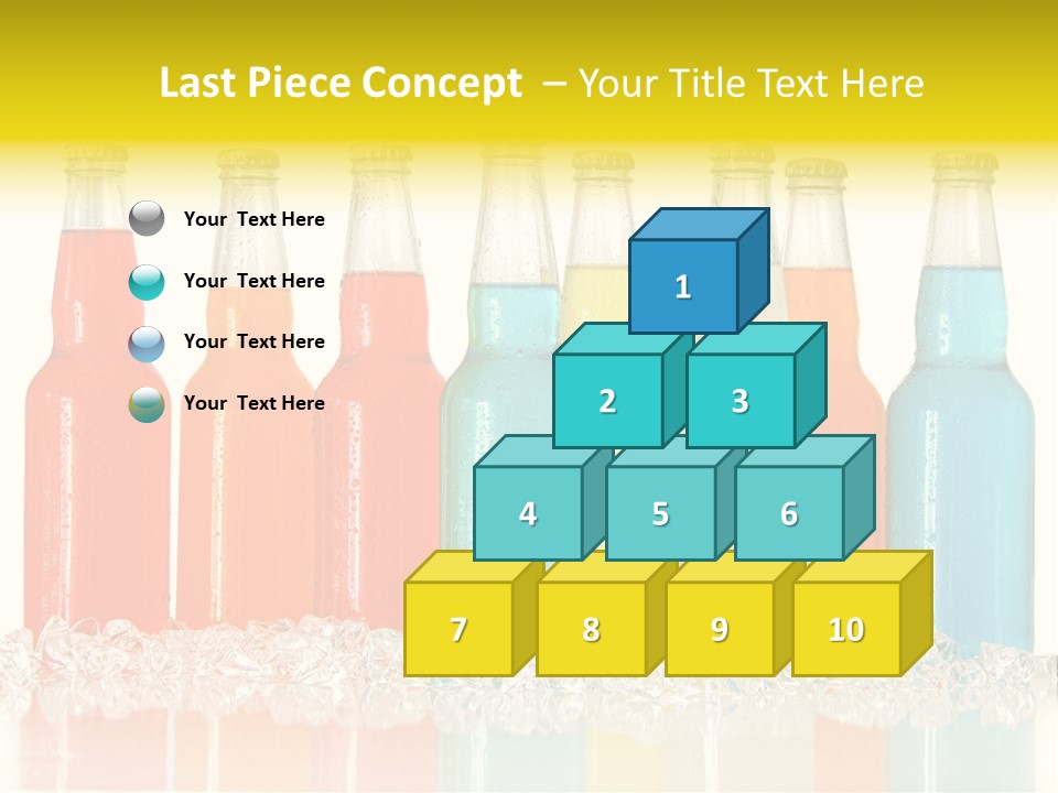 Image Cube Glacue PowerPoint Template