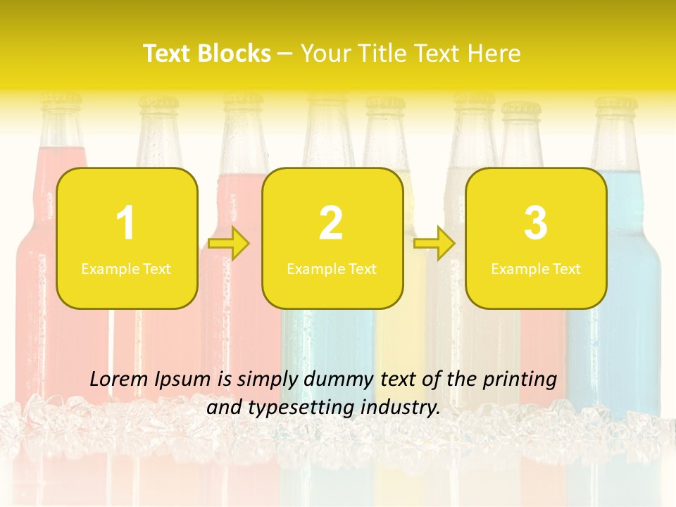 Image Cube Glacue PowerPoint Template