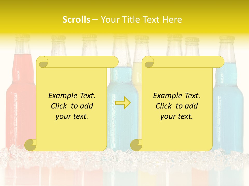 Image Cube Glacue PowerPoint Template