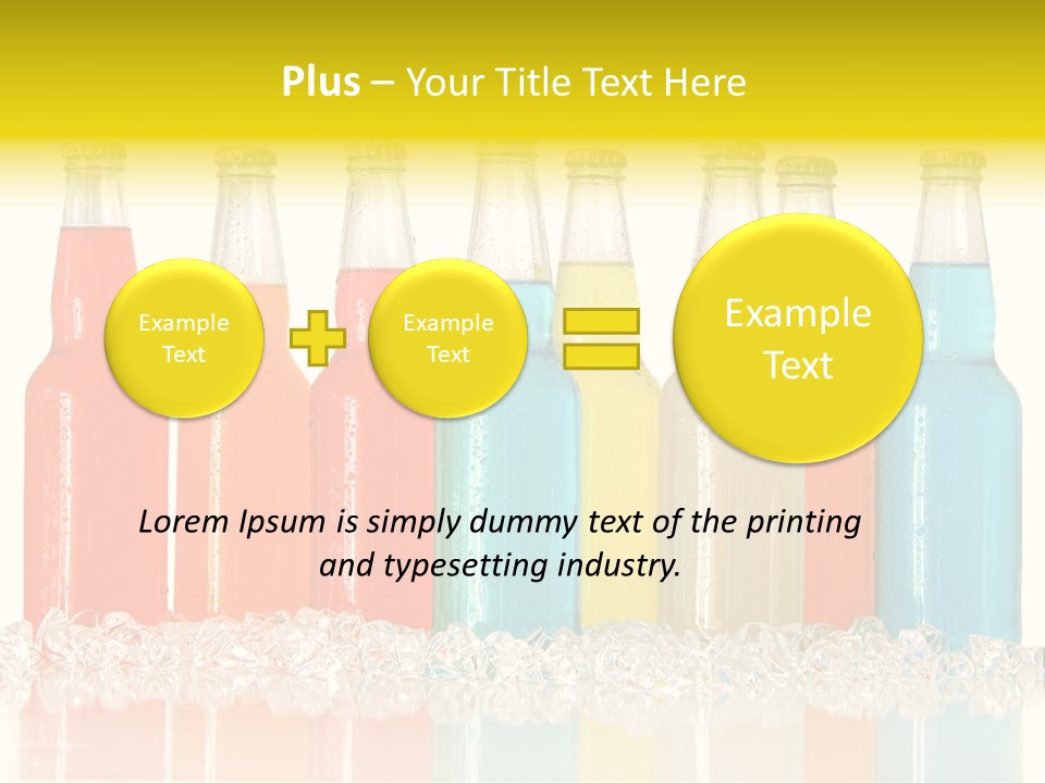 Image Cube Glacue PowerPoint Template