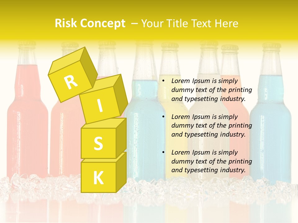 Image Cube Glacue PowerPoint Template