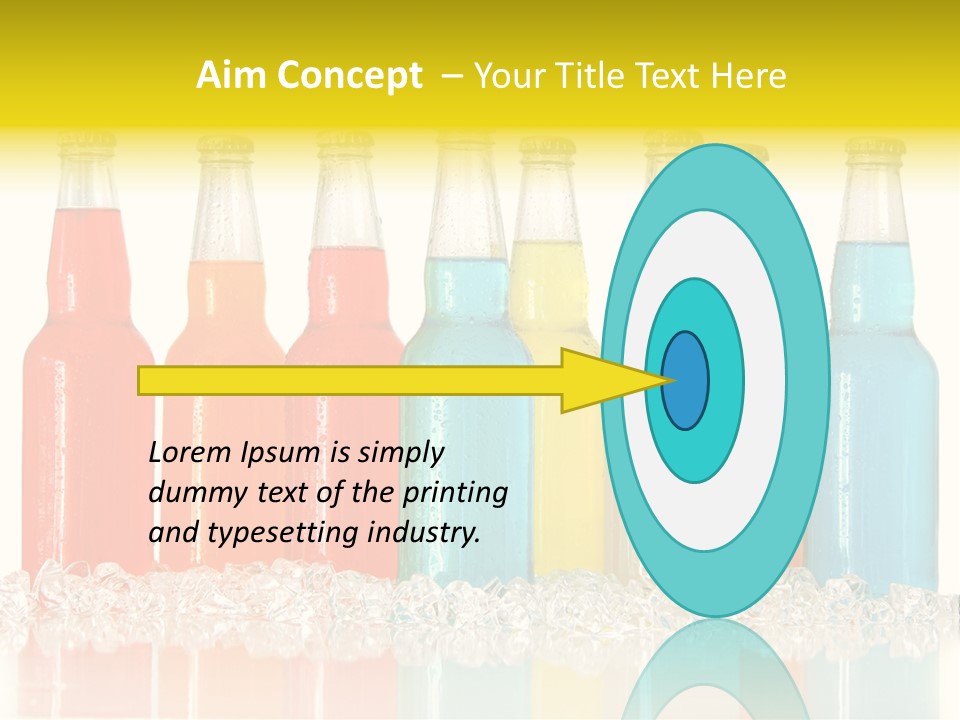 Image Cube Glacue PowerPoint Template