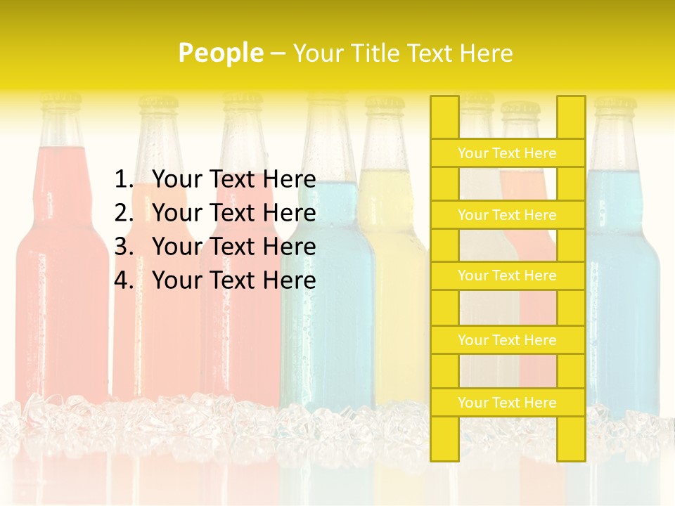 Image Cube Glacue PowerPoint Template
