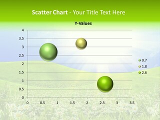 Season Flower Lawn PowerPoint Template