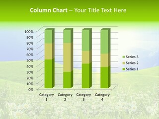 Season Flower Lawn PowerPoint Template