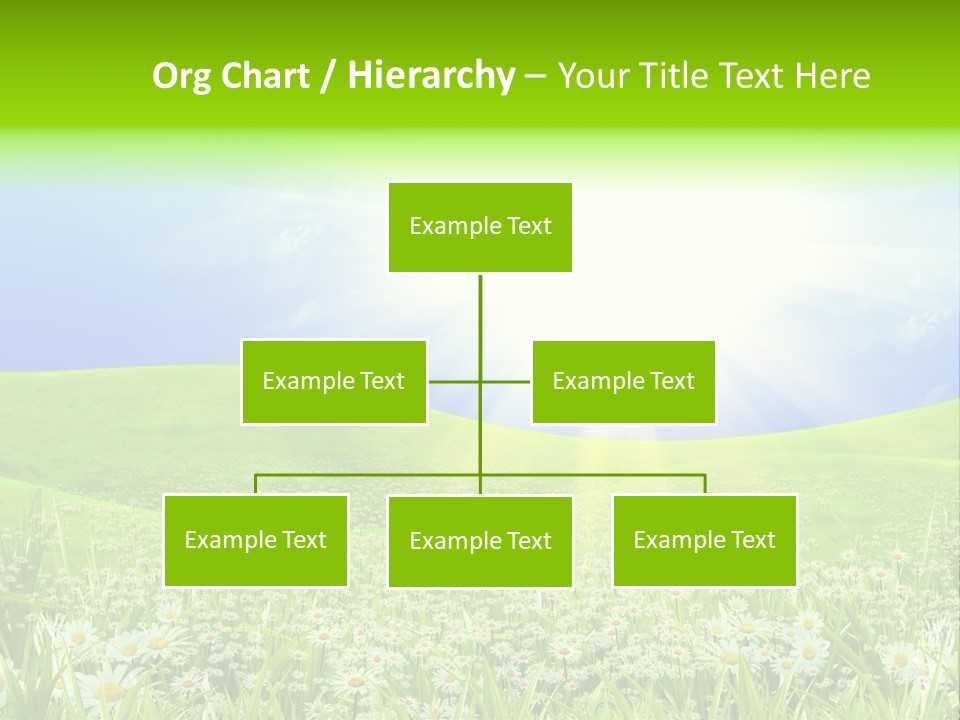Season Flower Lawn PowerPoint Template