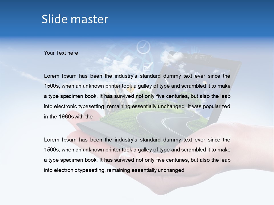 Creative Solar Alternative PowerPoint Template