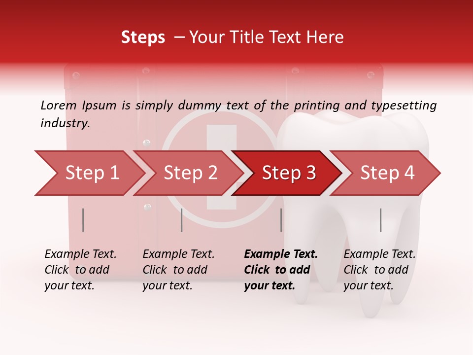 Dental Health Care Shiny PowerPoint Template