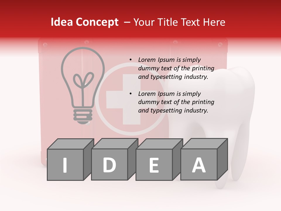 Root Diagnose Icon PowerPoint Template