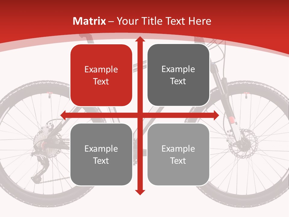 Trial Velocipede Bicycle PowerPoint Template