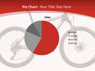 Trial Velocipede Bicycle PowerPoint Template