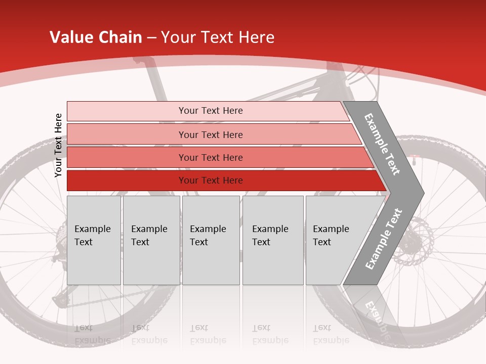 Trial Velocipede Bicycle PowerPoint Template