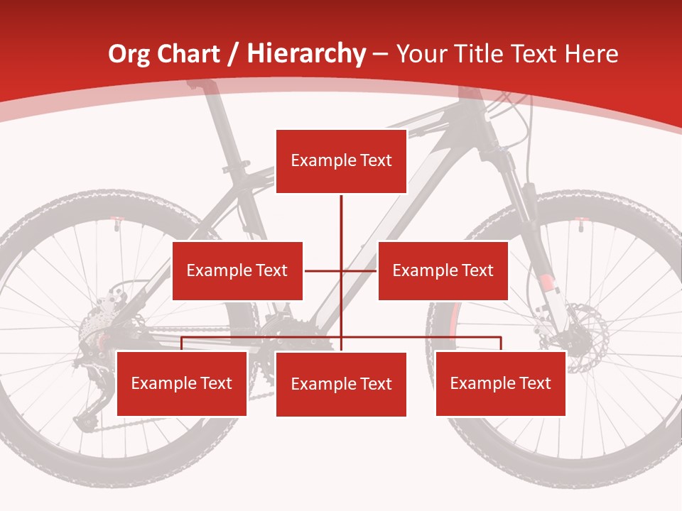 Trial Velocipede Bicycle PowerPoint Template