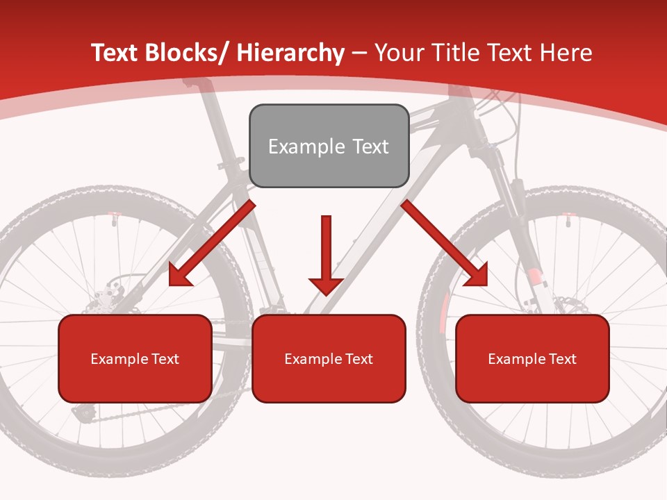Trial Velocipede Bicycle PowerPoint Template
