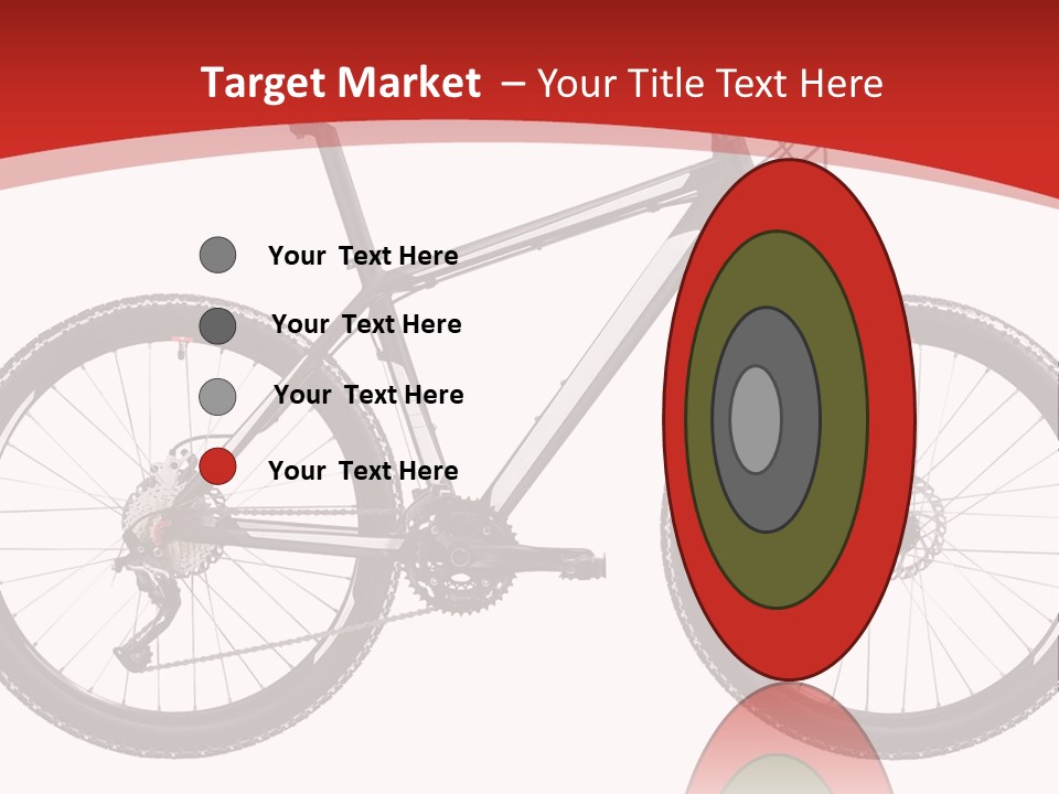 Trial Velocipede Bicycle PowerPoint Template